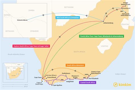 south africa itinerary 1 week